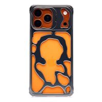 Чехол для Apple iPhone 17 Pro Max металический с держателем <титановый> ― Оптовый PromiseMobile