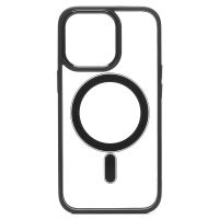 Чехол для Apple iPhone 13 Pro пластиковый MagSafe <черный> ― Оптовый PromiseMobile