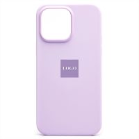 Чехол для Apple iPhone 14 Pro Max силиконовый MagSafe (анимация работает) <светло-фиолетовый> (премиум) ― Оптовый PromiseMobile