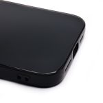 Чехол для Apple iPhone 16 Plus силиконовый ультратонкий <прозрачно-черный>