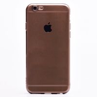 Чехол для Apple iPhone 6, iPhone 6s силиконовый ультратонкий <черно-прозрачный> ― Оптовый PromiseMobile
