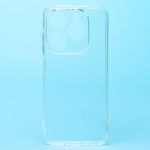 Чехол для Infinix Hot 40i (X6528B) силиконовый (0,9 mm) <прозрачный>