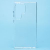 Чехол для Samsung SM-S928B (Galaxy S24 Ultra) силиконовый (0,9 mm) <прозрачный> ― Оптовый PromiseMobile