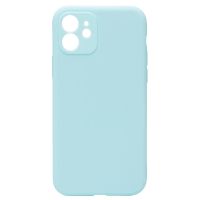 Чехол для Apple iPhone 12 силиконовый Soft Touch 4 <голубой> ― Оптовый PromiseMobile