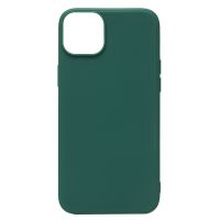 Чехол для Apple iPhone 14 силиконовый Soft Touch 2 <темно-зеленый> ― Оптовый PromiseMobile