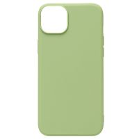 Чехол для Apple iPhone 14 Plus силиконовый Soft Touch 2 <светло-зеленый> ― Оптовый PromiseMobile