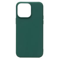 Чехол для Apple iPhone 14 Pro силиконовый Soft Touch 2 <темно-зеленый> ― Оптовый PromiseMobile