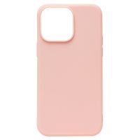 Чехол для Apple iPhone 14 Pro Max силиконовый Soft Touch 2 <светло-розовый> ― Оптовый PromiseMobile
