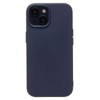 Чехол для Apple iPhone 15 силиконовый Soft Touch 2 <темно-синий> ― Оптовый PromiseMobile