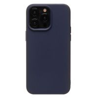 Чехол для Apple iPhone 15 Pro Max силиконовый Soft Touch 2 <темно-синий> ― Оптовый PromiseMobile