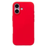 Чехол для Apple iPhone 16 силиконовый Soft Touch 2 <красный> ― Оптовый PromiseMobile