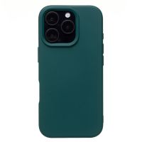 Чехол для Apple iPhone 16 Pro силиконовый Soft Touch 2 <темно-зеленый> ― Оптовый PromiseMobile