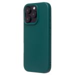 Чехол для Apple iPhone 16 Pro силиконовый Soft Touch 2 <темно-зеленый>
