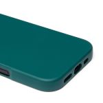 Чехол для Apple iPhone 16 Pro силиконовый Soft Touch 2 <темно-зеленый>
