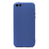 Чехол для Apple iPhone 5, iPhone 5s, iPhone SE силиконовый Soft Touch 2 <синий> ― Оптовый PromiseMobile