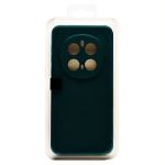 Чехол для Huawei Honor Magic 7 Pro (PTP-N49) силиконовый Soft Touch 4 <темно-зеленый>