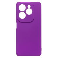 Чехол для Infinix Hot 40 (X6836), 40 Pro (X6837) силиконовый Soft Touch 2 <фиолетовый> ― Оптовый PromiseMobile