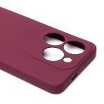 Чехол для Infinix Hot 40i (X6528B) силиконовый Soft Touch 2 <бордовый>