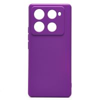 Чехол для Infinix Note 40 Pro+ 5G (X6851B) силиконовый Soft Touch 4 <фиолетовый> ― Оптовый PromiseMobile