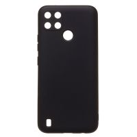 Чехол для Realme C21Y (RMX3261, RMX3263), C25Y (RMX3269) силиконовый Soft Touch 4 <черный> ― Оптовый PromiseMobile