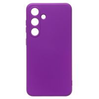 Чехол для Samsung SM-S921B (Galaxy S24) силиконовый Soft Touch 4 <фиолетовый> ― Оптовый PromiseMobile