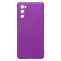 Чехол для Samsung SM-G780F (Galaxy S20 FE) силиконовый Soft Touch 4 <фиолетовый> ― Оптовый PromiseMobile