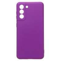 Чехол для Samsung SM-G991B (Galaxy S21) силиконовый Soft Touch 4 <фиолетовый> ― Оптовый PromiseMobile