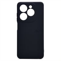 Чехол для Infinix Smart 8 (X6525), 8 Pro (X6525B), Tecno Spark 20 (KJ5), 20C (BG7n) силиконовый Soft Touch 4 <черный> ― Оптовый PromiseMobile
