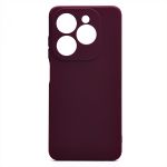 Чехол для Infinix Smart 8 (X6525), 8 Pro (X6525B), Tecno Spark 20 (KJ5), 20C (BG7n) силиконовый Soft Touch 4 <бордовый>
