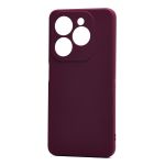 Чехол для Infinix Smart 8 (X6525), 8 Pro (X6525B), Tecno Spark 20 (KJ5), 20C (BG7n) силиконовый Soft Touch 4 <бордовый>