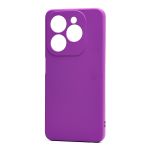 Чехол для Infinix Smart 8 (X6525), 8 Pro (X6525B), Tecno Spark 20 (KJ5), 20C (BG7n) силиконовый Soft Touch 4 <фиолетовый>