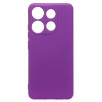 Чехол для Tecno Pop 7 (BF6), Spark Go 2023 (BF7) силиконовый Soft Touch 4 <фиолетовый> ― Оптовый PromiseMobile