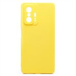 Чехол для Xiaomi 11T (21081111RG), 11T Pro (2107113SG) силиконовый Soft Touch 4 <желтый>