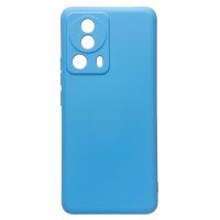 Чехол для Xiaomi 13 Lite (2210129SG) силиконовый Soft Touch 4 <голубой> ― Оптовый PromiseMobile