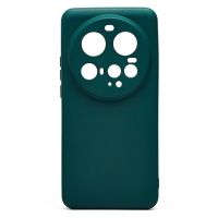Чехол для Xiaomi 15 Ultra (25010PN30G) силиконовый Soft Touch 2 <темно-зеленый> ― Оптовый PromiseMobile