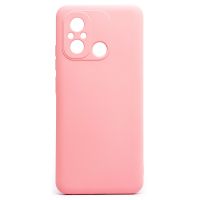 Чехол для Xiaomi Poco C55 (22127PC95I), Redmi 12C (22120RN86G) силиконовый Soft Touch 4 <светло-розовый> ― Оптовый PromiseMobile