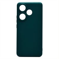 Чехол для Xiaomi Poco F6 (24069PC21G) силиконовый Soft Touch 4 <темно-зеленый> ― Оптовый PromiseMobile