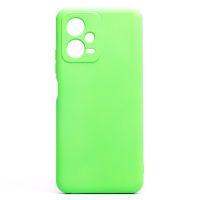 Чехол для Xiaomi Poco X5 5G (22111317PG), Redmi Note 12 5G (22111317I) силиконовый Soft Touch 4 <зеленый> ― Оптовый PromiseMobile