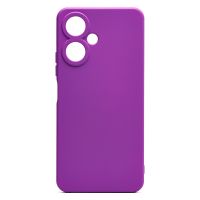 Чехол для Xiaomi Redmi 13C 5G силиконовый Soft Touch 4 <фиолетовый> ― Оптовый PromiseMobile