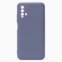 Чехол для Xiaomi Redmi 9T (M2010J19SG) силиконовый Soft Touch 4 <серый> ― Оптовый PromiseMobile