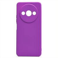 Чехол для Xiaomi Redmi A3 (23129RN51X) силиконовый Soft Touch 4 <фиолетовый> ― Оптовый PromiseMobile