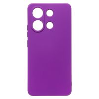 Чехол для Xiaomi Redmi Note 13 (23124RA7EO) силиконовый Soft Touch 4 <фиолетовый> ― Оптовый PromiseMobile