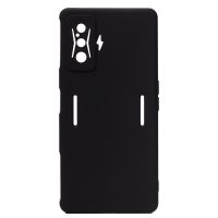 Чехол для Xiaomi Poco F4 GT (21121210G) силиконовый Soft Touch 4 <черный> ― Оптовый PromiseMobile