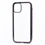 Чехол для Apple iPhone 12, iPhone 12 Pro силиконовый ультратонкий Pilot <черный>