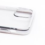 Чехол для Apple iPhone 12, iPhone 12 Pro силиконовый ультратонкий Pilot <серебристый>