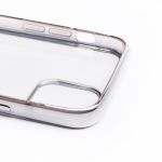 Чехол для Apple iPhone 12, iPhone 12 Pro силиконовый ультратонкий Pilot <серебристый>