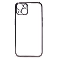 Чехол для Apple iPhone 13 силиконовый ультратонкий Pilot <черный> ― Оптовый PromiseMobile