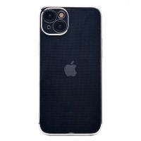 Чехол для Apple iPhone 15 Plus силиконовый ультратонкий Pilot <серебристый> ― Оптовый PromiseMobile