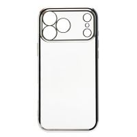 Чехол для Apple iPhone 17 Pro Max силиконовый ультратонкий Pilot <серебристый> ― Оптовый PromiseMobile