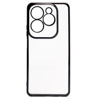 Чехол для Infinix Hot 40 (X6836), 40 Pro (X6837) силиконовый ультратонкий Pilot <черный> ― Оптовый PromiseMobile